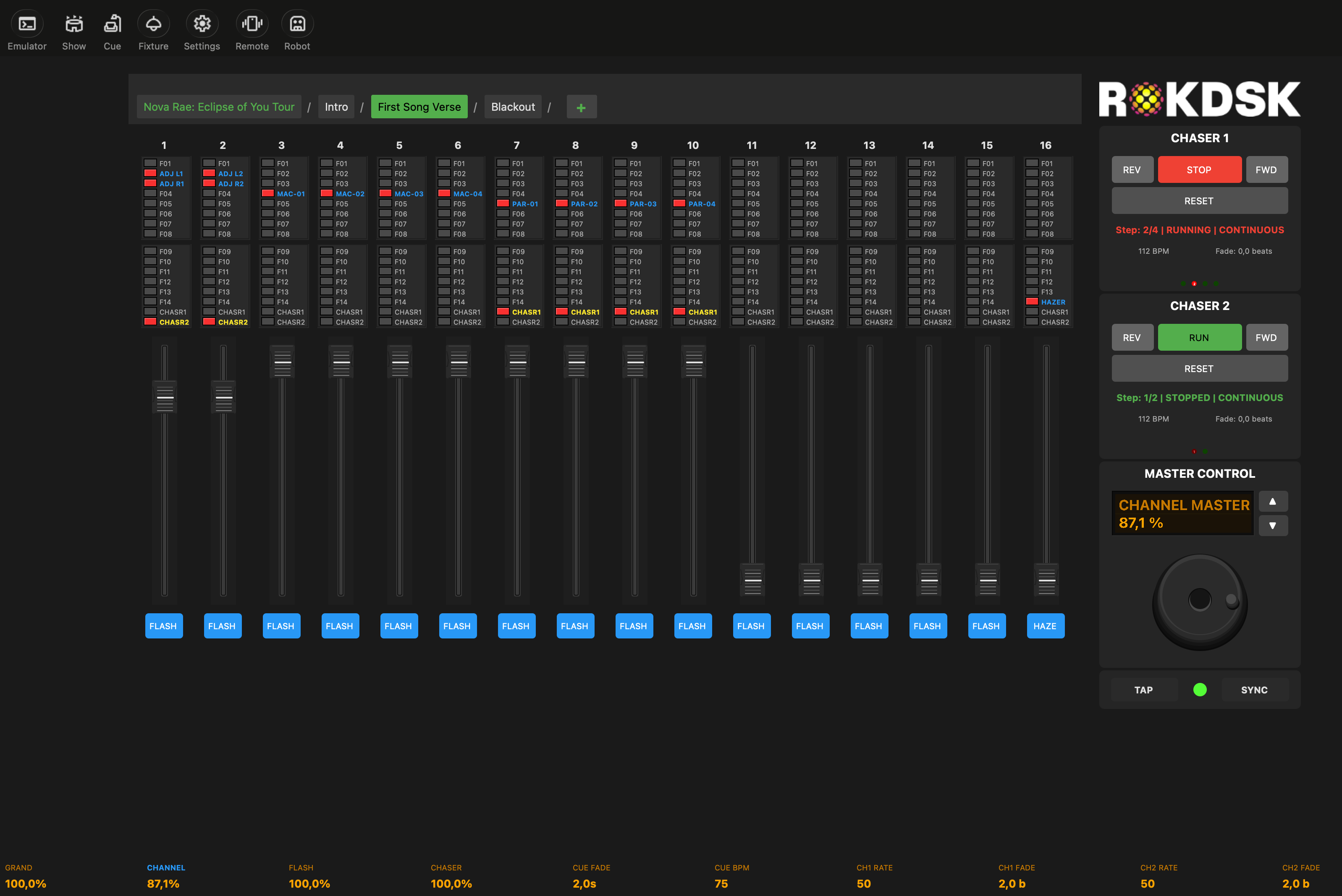 rokdsk UI — current state